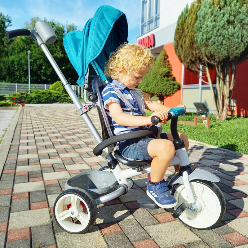 otroški tricikel modri 