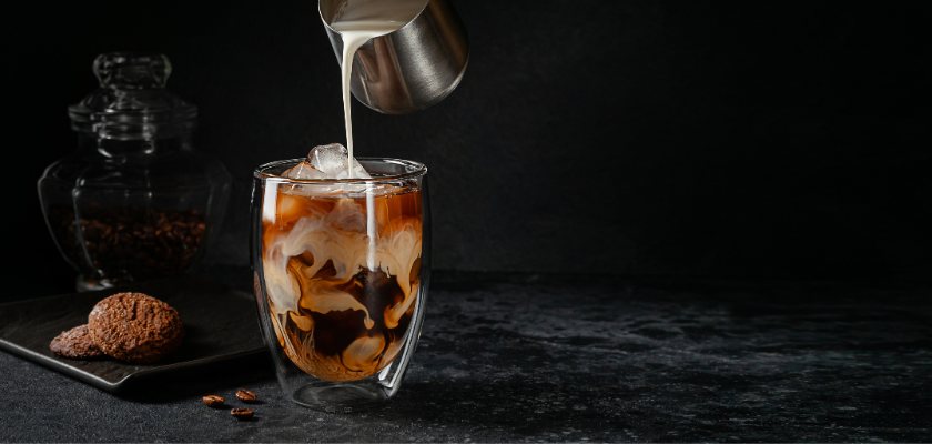 Recept za ledeno kavo - kremasta ledena kava - Dalgona