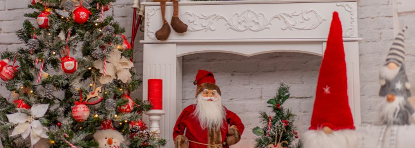 Božični okraski in okrasitev doma za Božič