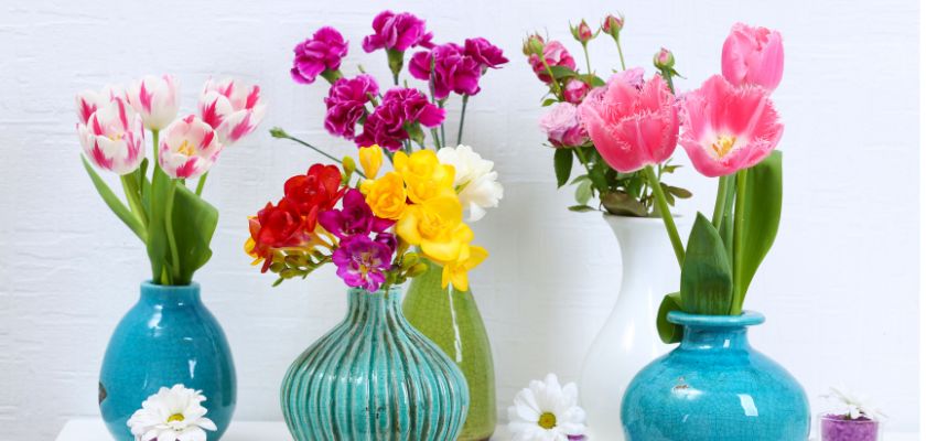 Izbira ustrezne vaze za rože