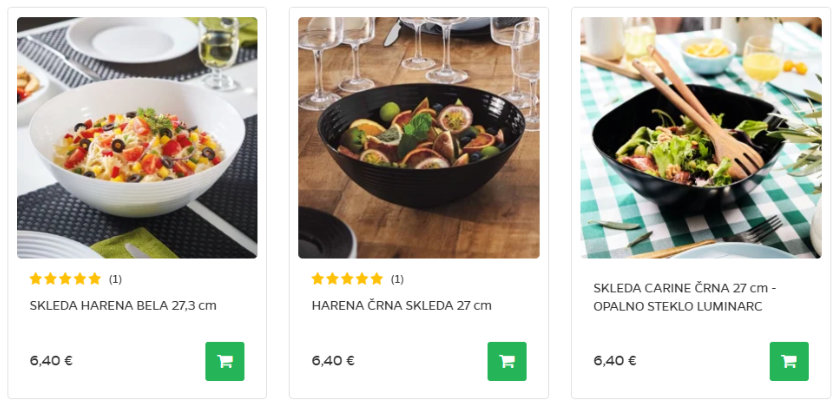 Sklede za solato