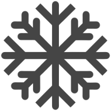 sneg na umetnem boru