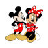 Mickey i Minnie Mouse