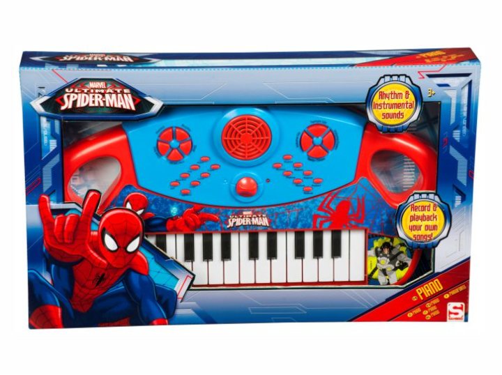 Ultimate-Spiderman piano na baterije