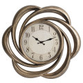 Stenska ura 60 cm brončaste barve - pvc