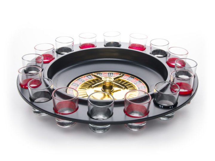 Personalizirani pokloni - rulet s čašicama za ispijanje