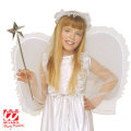 Kostum angela s krili 128 cm