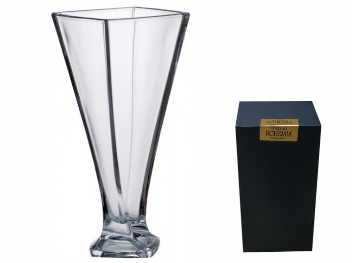 Vaza kristalin Quadro 33 cm