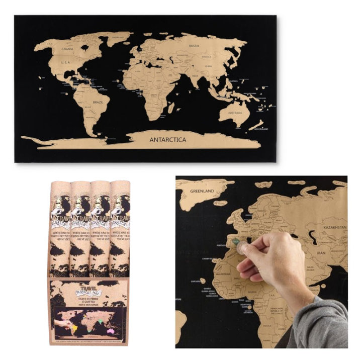 Zemljevid sveta - Označite zemljo katero ste obiskali