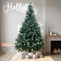 BOŽIČNO DREVO S ŠIŠARKAMI HOLLY - KOVINSKO STOJALO 210 CM