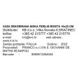VAZA FIDELIS-ROSITA 16x20 CM