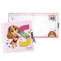 PAW PATROL OTROŠKI DNEVNIK S KLJUČKOM - ROZA