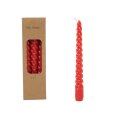 ADVENTNA SVEČA SPIRALA 3/1 RDEČA 19 cm