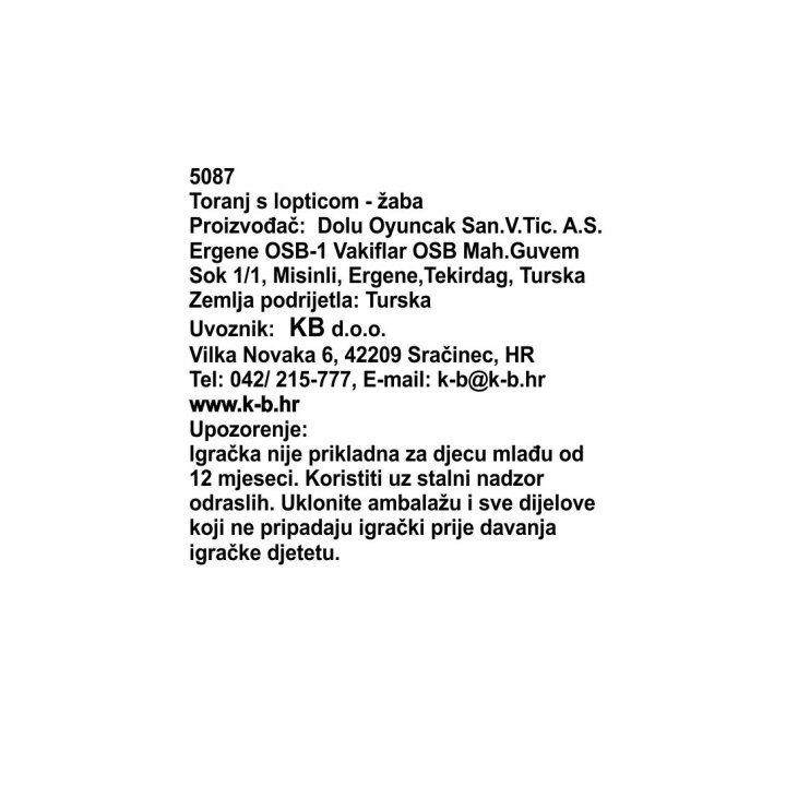 SPIRALNI STOLP S ŽOGO 42x18 cm