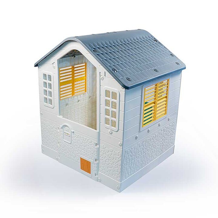 OTROŠKA HIŠKA Z VRATI ZA HIŠNE LJUBLJENČE 109x95x87,5 cm