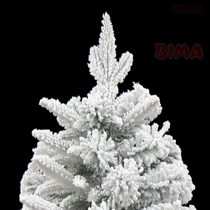 BOŽIČNO DREVO FROSTY S SNEGOM IN KOVINSKIM STOJALOM 180 CM