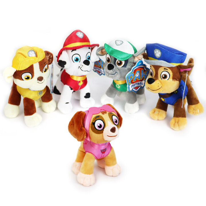 PLIŠAŠA IGRAČA PAW PATROL 18 CM - DINO RESCUE