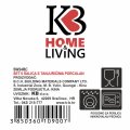 PORCELANSKE SKODELICE ROMANTICA 6/1 S KROŽNIČKI 200 mL - CVETLIČNI DEKOR
