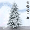 UMETNO BOŽIČNO DREVO ARCTICA S SNEGOM IN KOVINSKIM STOJALOM 240 cm