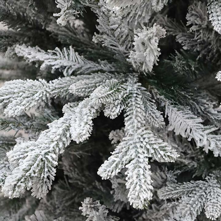 UMETNO BOŽIČNO DREVO ARCTICA S SNEGOM IN KOVINSKIM STOJALOM 240 cm