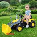 TRAKTOR NA PEDALA Z NAKLADAČEM